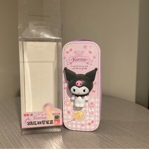Kuromi Purple Character Pencil Case